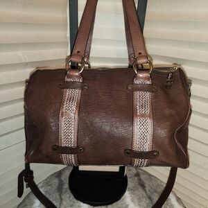 Cole Haan Brown Leather Shoulder Bag